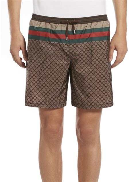 gucci shorts herren|Gucci swim shorts for men.